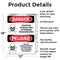 Signmission Pesticide Storage Area Bilingual Danger Sign, Aluminum, 12in W x 18in L, 2PK OS-2PACK-DS-A-1218-VS-1524 - alternate 7